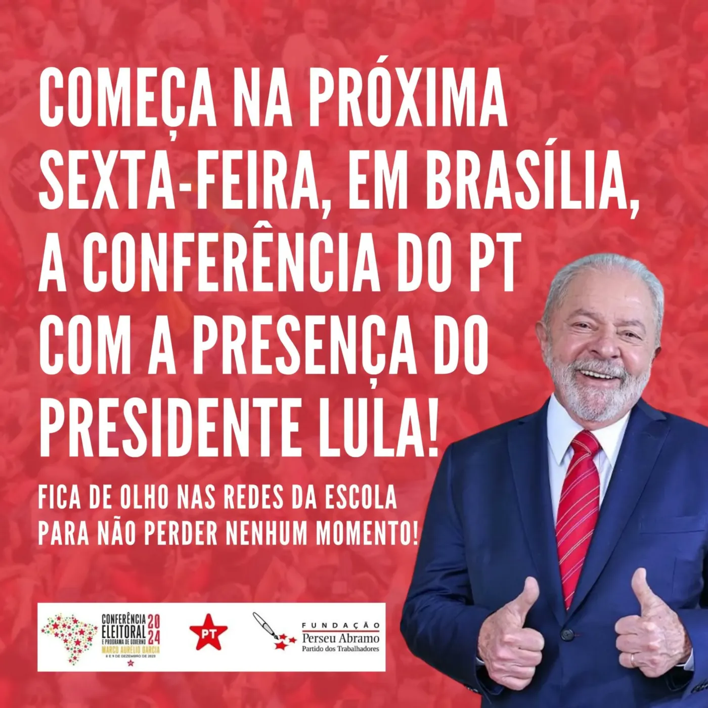 Lula na abertura pequeno