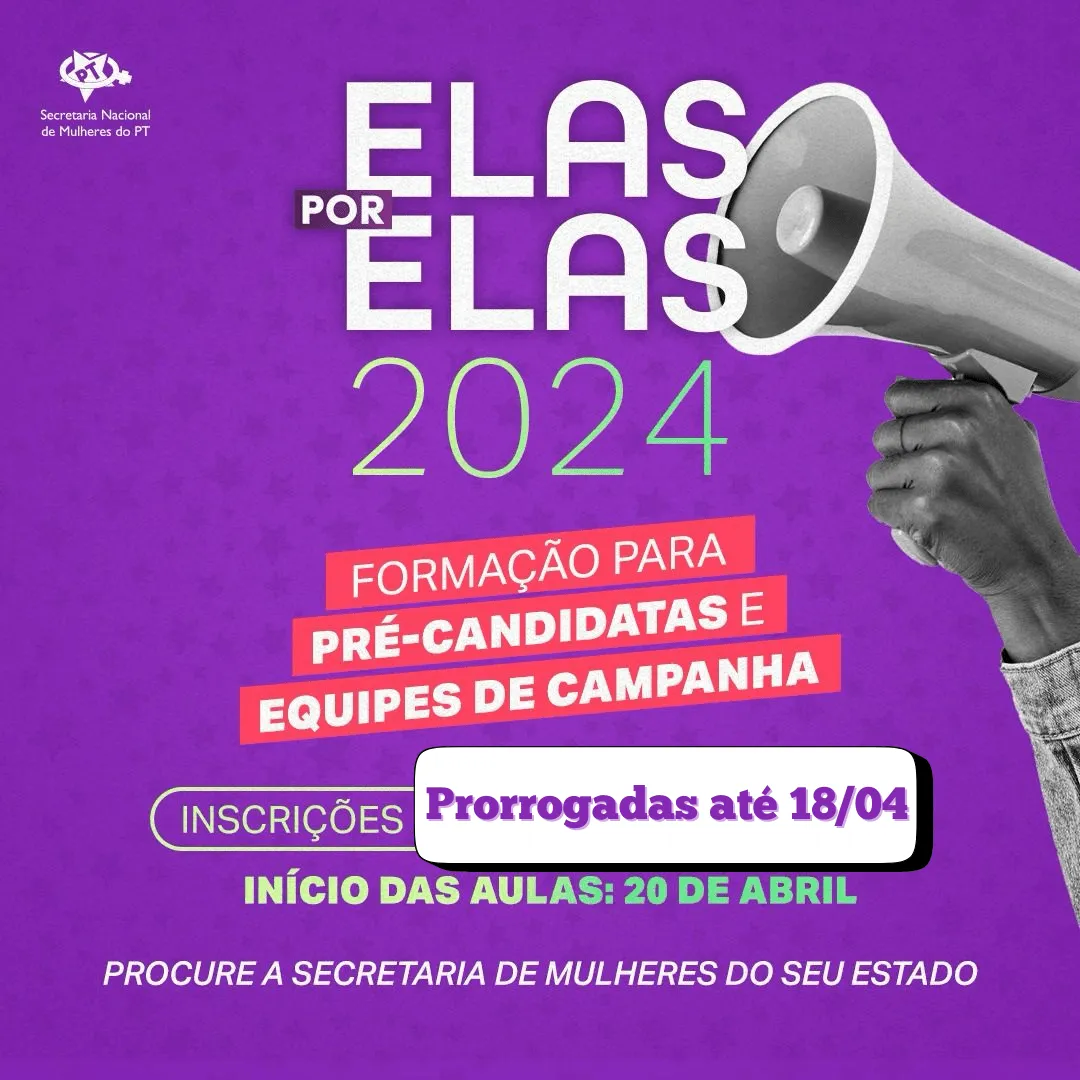 Inscrições Elas por Elas